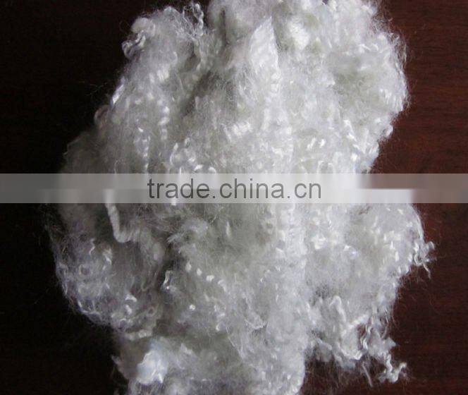 Recycled Hollow Polyester Staple Fiber GREEN
