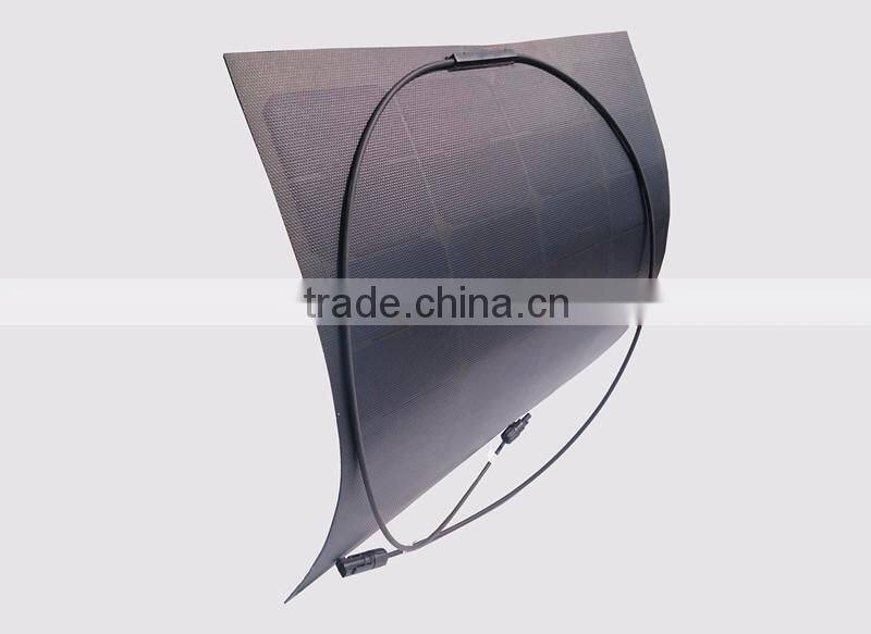 SUNSUN ETFE Semi flexible solar panel 50W with cell 22% high efficiency