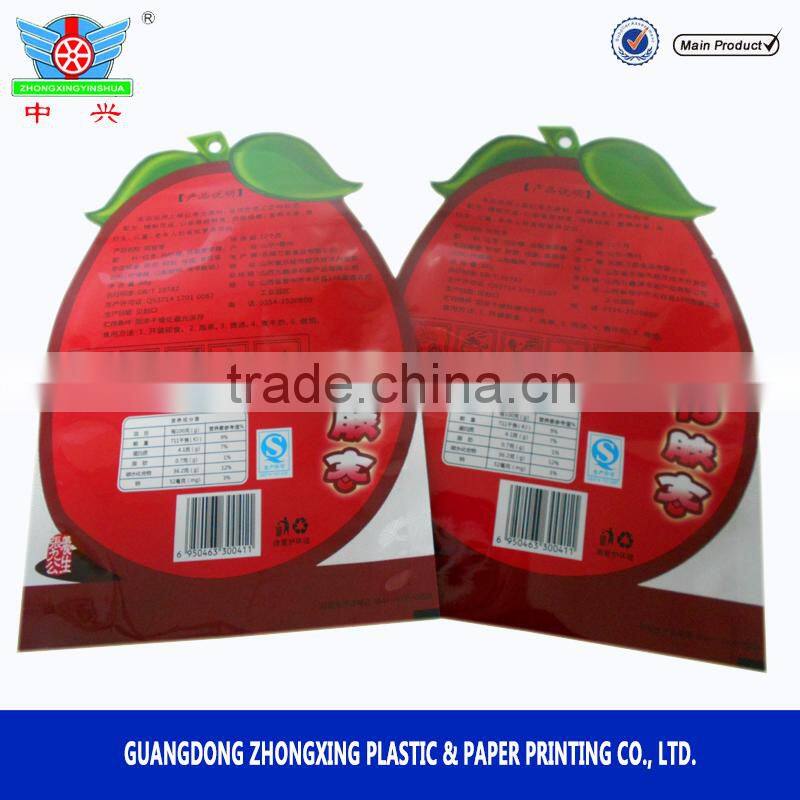 Aluminum foil special bag for chinese date plastic food packaging
