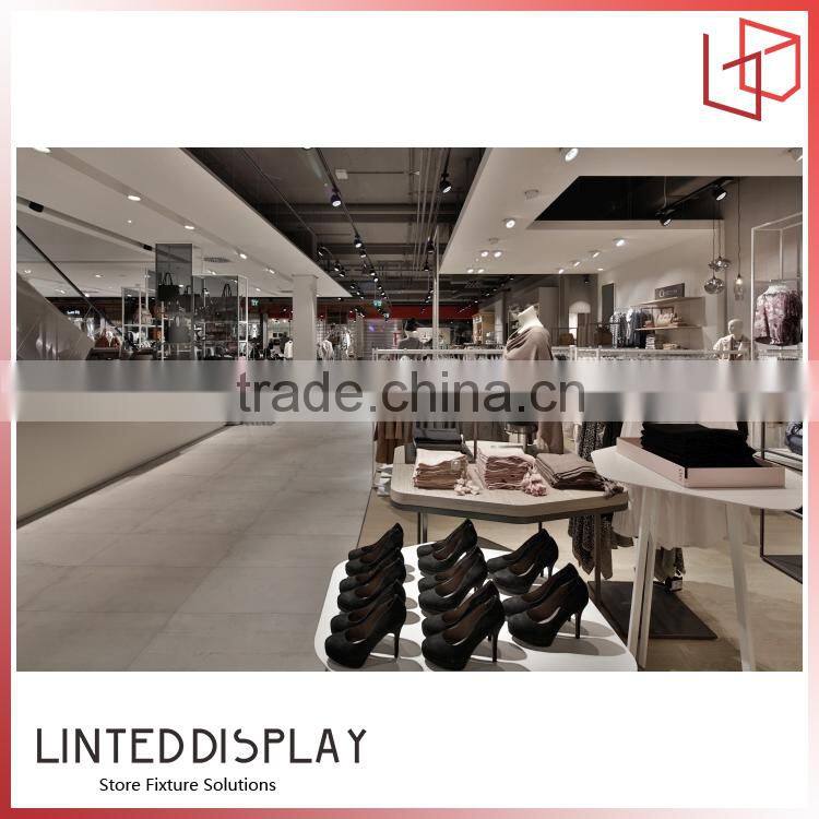 Flooring clothes shop counters