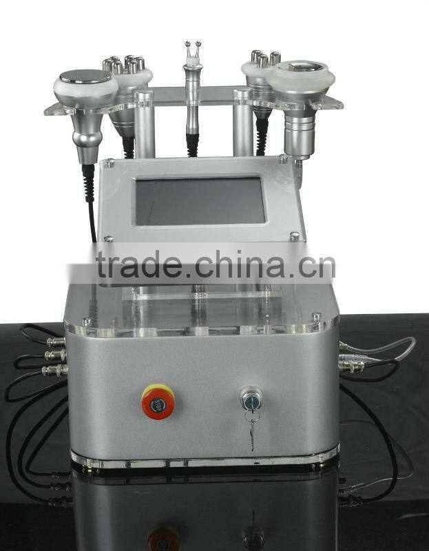 5MHZ Multipolar RF+Tripolar RF+Bipolar RF+Vacuum Cavitation Slimming System for Wrinkle Removal and cellulite removal