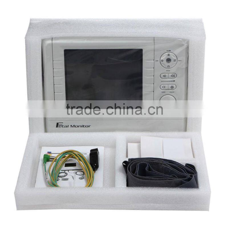 Hot Sale Model 8.4-inch screen color LCD display, Portable Fetal Monitor for single twins optional with printer-Shelly