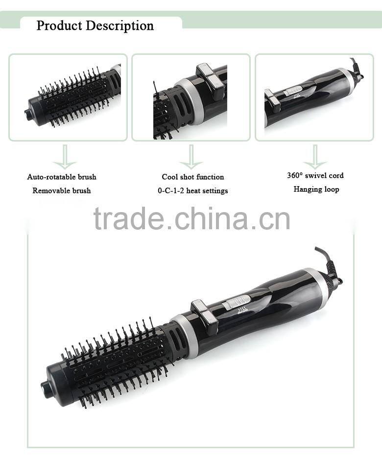 Heater Blower Brush Rotator Hair Air Brush Hot Tool Hair Iron
