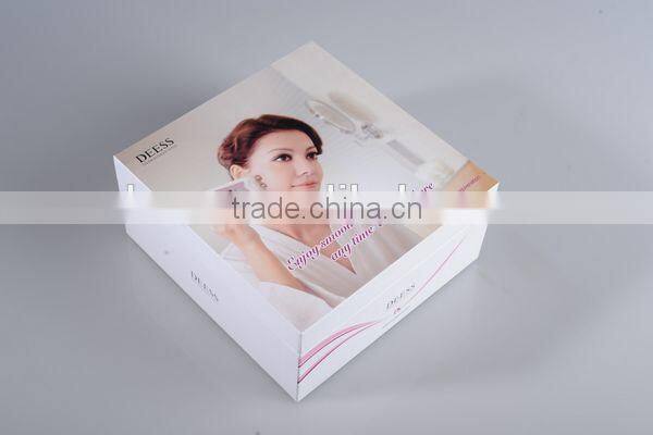 Home use radio frequency skin tightening device
