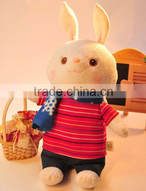 Dancing singing realistic plush soft toy rabbit