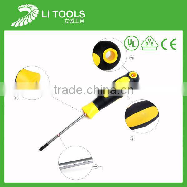 PVC handle S2 t15 t20 t25 t30 torx screwdriver