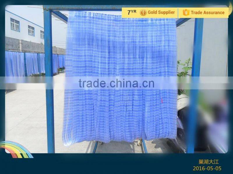 India Tight Knot Shinny 0.15mm Grey Fishing Net China Made