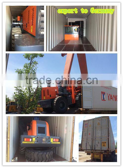 Qingzhou Twisan Brand farm tractor type loader ZLY916 with cab heater, snow shovel and Eurp III