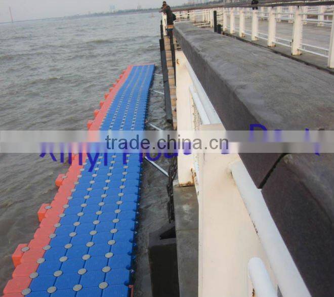 plastic floating pontoon