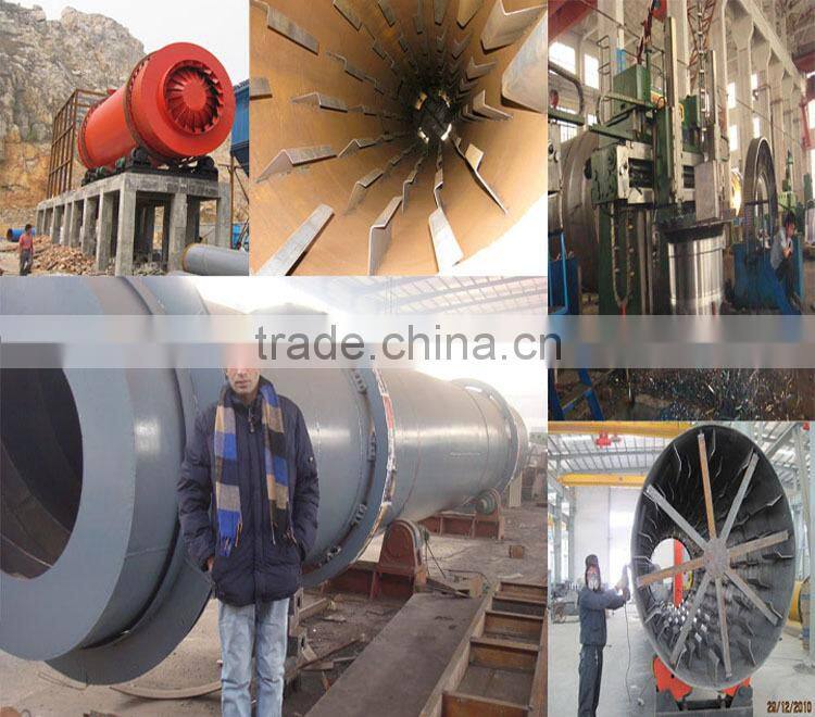 15tons per hour Rotary Cement Drying Machine
