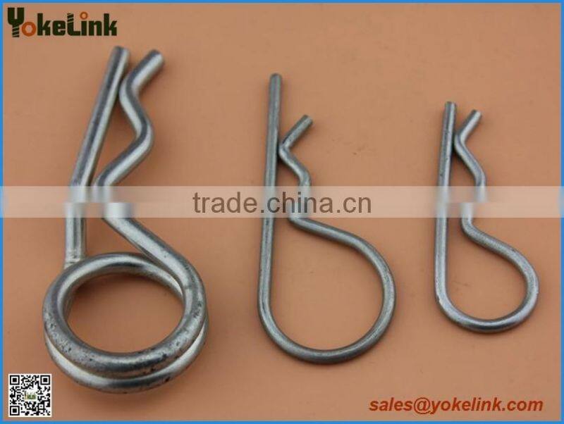 Stainless steel cotter pin for hitch pin