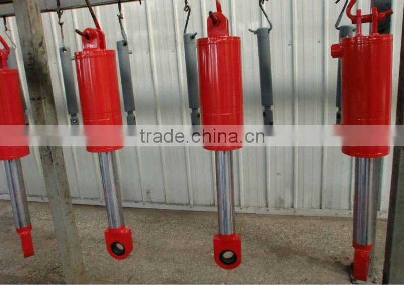 small double acting welded hydraulic cylinder for trailer and truck