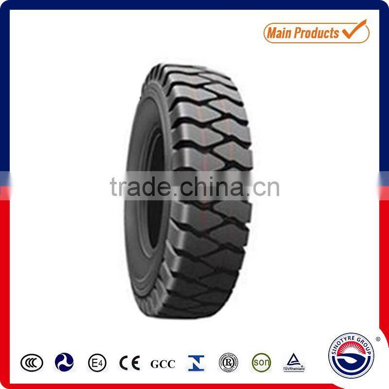 Fashionable new coming skid steer tyre 12-16.5 with orange rims