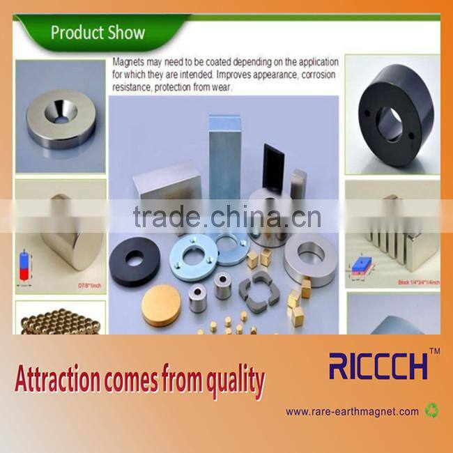 Perforated cylinder magnet/Hollow cylinder