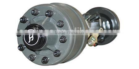China top sale self steering low loader axles