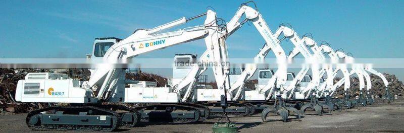 20ton hydraulic electric material handler grabbing excavator