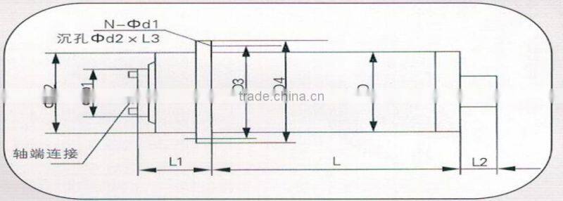 BT40, 8000rpm, 5kw, 350v, 150mm water cooling engraving and milling spindle motor
