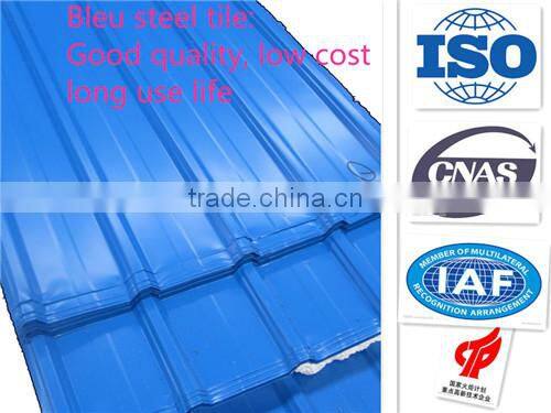Color coated steel coil and sheet