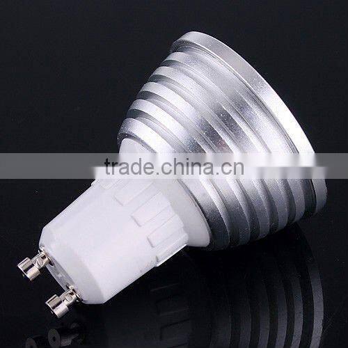 3W GU10 16 Colors RGB LED Light Bulb with Remote Control Energy-saving