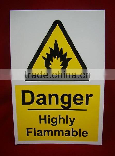 High quality opaque adhesive pvc vinyl sticker