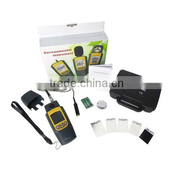 Ultrasonic Digital Coating Thickness Meter Gauge Tester 0~1200