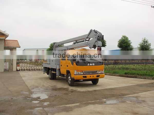 JAC Hydraulic Aerial Cage ,high lifting platform truck