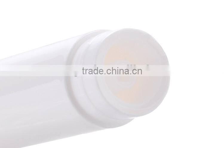 Wholesale white color pp plastic lip balm tubes
