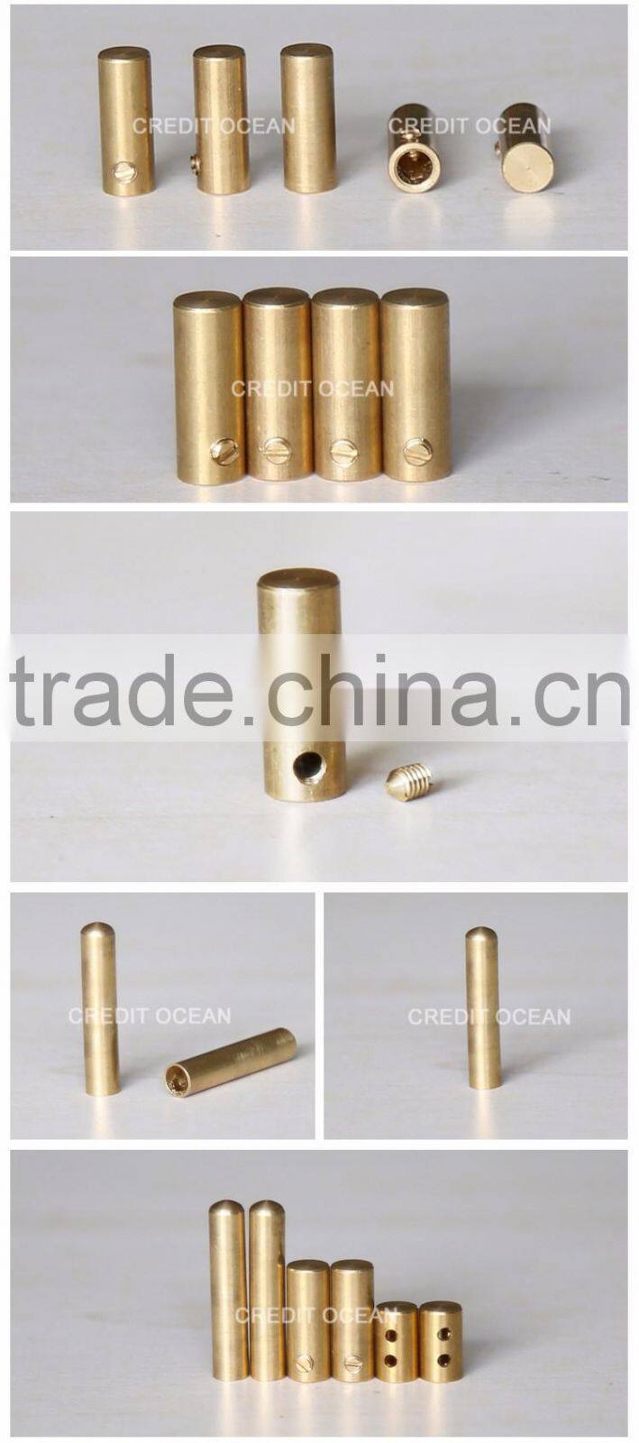 CREDIT OCEAN custom metal tips draw cord end for hoodies
