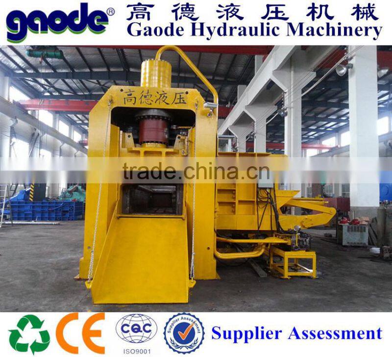 automatic control scrap metal hydraulic baler machine