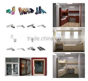 Aluminum furniture for the ship's room