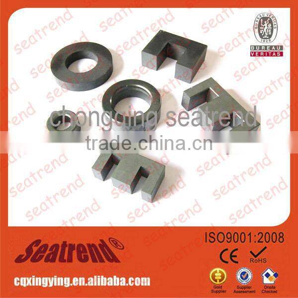 Custom hard ferrite cow magnets