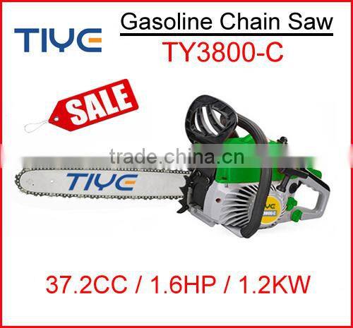 Gardening Tools Gasoline 38cc 2 Stroke Chain Saw Tree Cutting