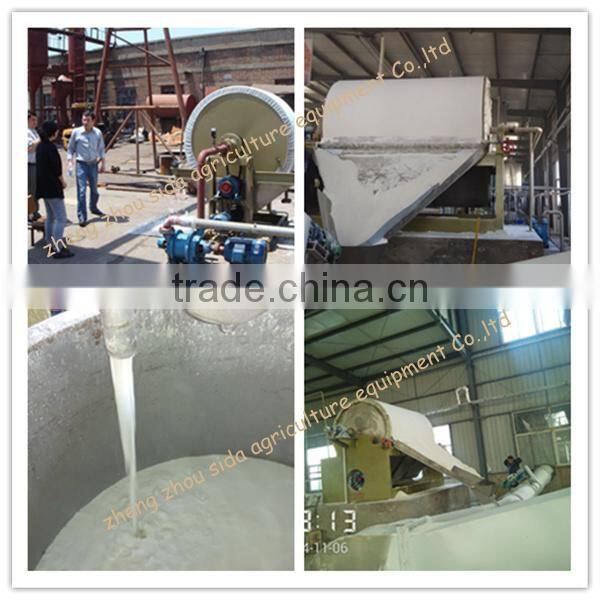 Iso certificate full automatic potato starch processing machine