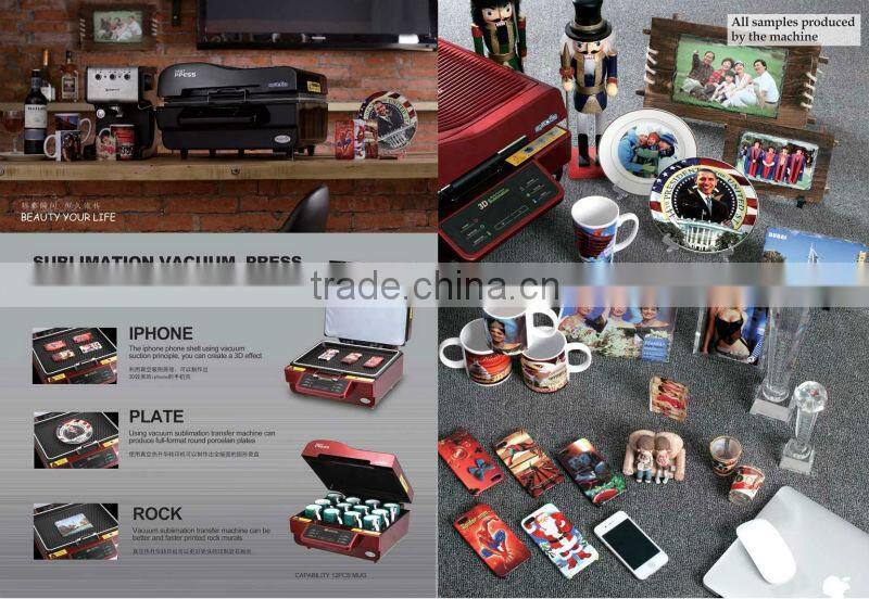3D Sublimation Vacuum Heat Press Machine /3D Sublimering Vakuum Varme Press Maskin