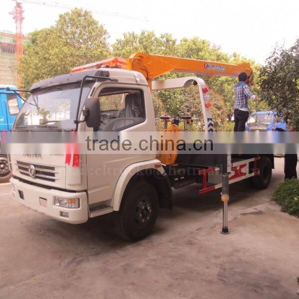 DONGFENG 4*2 Wrecker Mounted Crane 4 ton