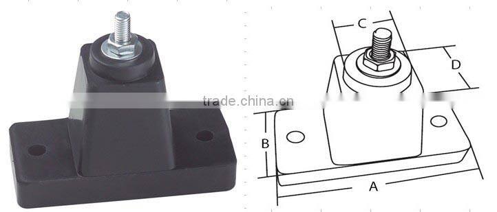 A/C rubber pad
