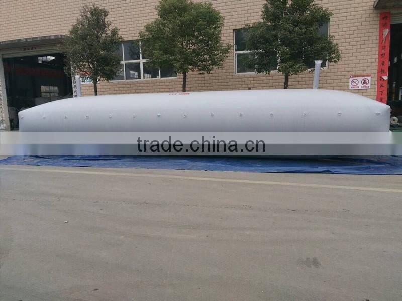 foldable big pvc tarpaulin liquid water tank, inflatable water tank