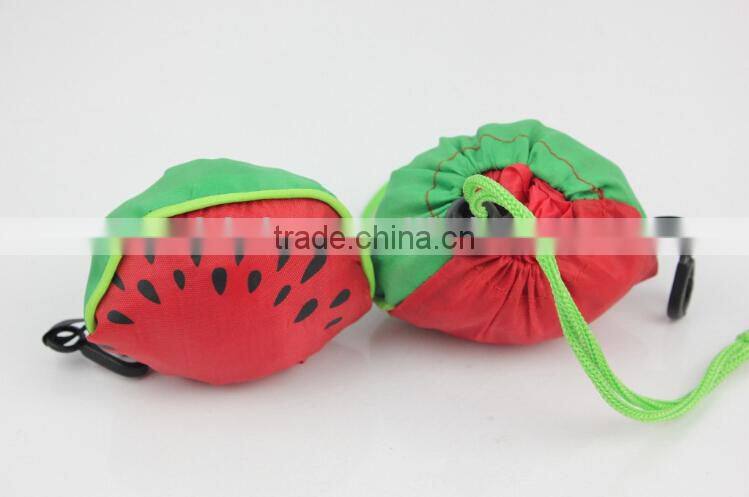 Cheap foldable promotional strawberry bag for shopping