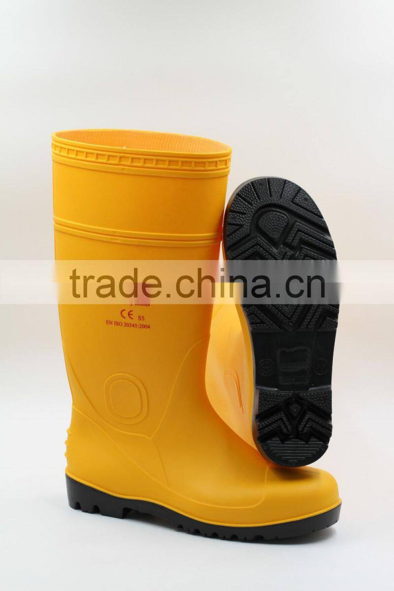 Work shoes for food factory ,PVC boots for fishing industry,cheap pvc shoes