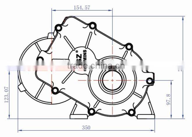 center drive for pivot irrigation