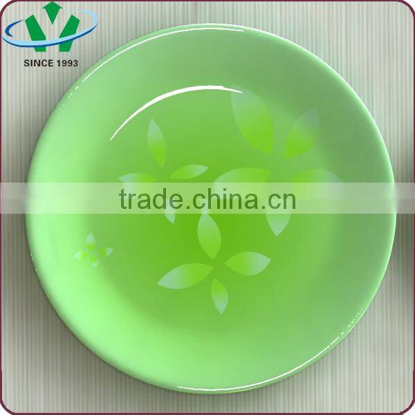 set of 5 cartoon design ceramic children dinner set with non-slip silicone base