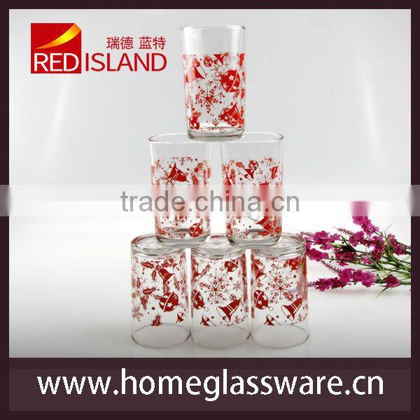 200ml Vintage Drinking Glasses Juice Cups Honey Bear