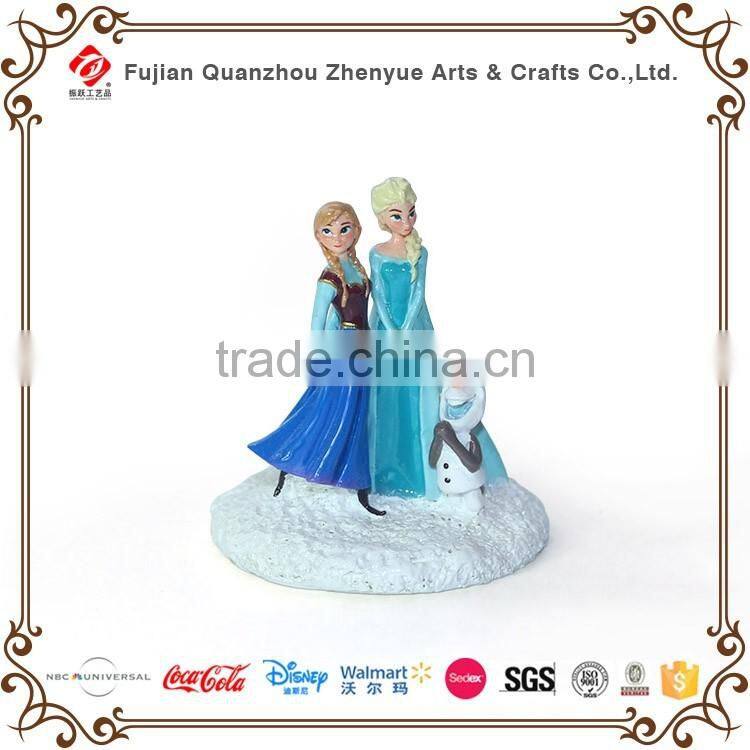 2016 polyresin material forever barbie princess statue