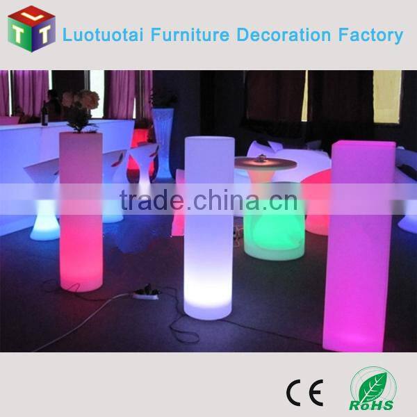 led bar counter/plastic cover with led lighting source