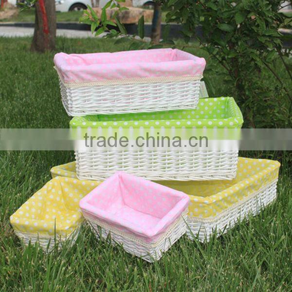 NEW Plastic Fruit colored storage baskets