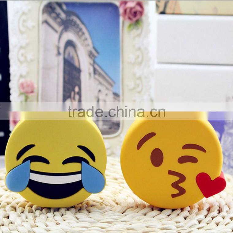 2016 New Portable Emoji Power Bank 2600mah Gift For Mobile Phone