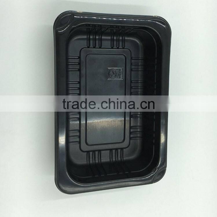 High quality Microwavable PP Material Food Packaging Tray