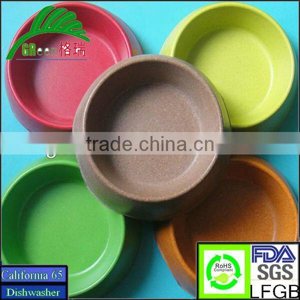 Eco bio bamboo fiber dog pet pot