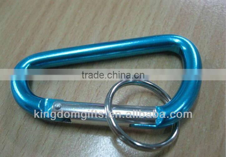 Stylish Aluminum Carabiner with compass