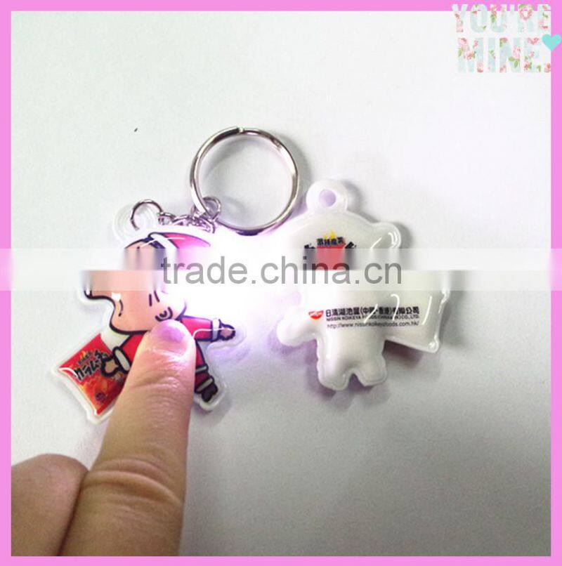 2015 hot products LED key chain hanger, customized led keychain finder,colorful led keychian